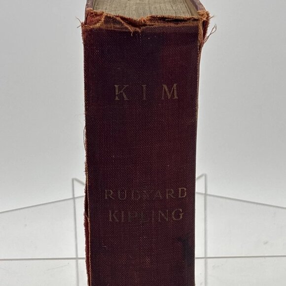 Kim by Rudyard Kipling (Reprinted 1902) Macmillan & Co. Illustrated Hardcover - Picture 5 of 10
